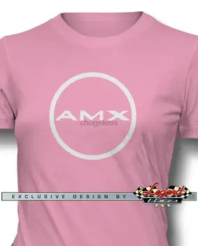 Женская футболка с эмблемой AMX 1968 - 1969 годов - несколько цветов и размеров