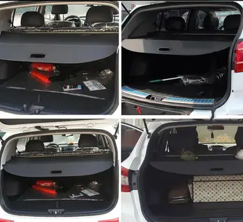 Защитный экран заднего багажника Грузовая крышка козырек багажника защитный чехол для Kia Sportage R 2011- 2014 Материал крышки багажника шторка
