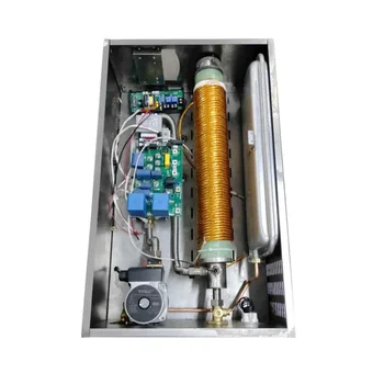 Индукционные нагреватели с магнитной катушкой внутри насоса и бака для отопления дома