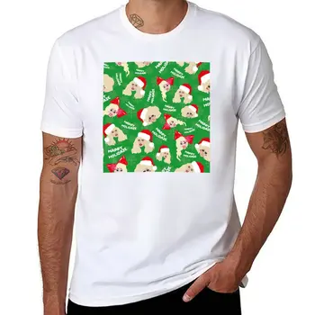 Катя и Трикси - Счастливых праздников, рождественская футболка, одежда kawaii, летние топы, великолепная футболка, мужская одежда
