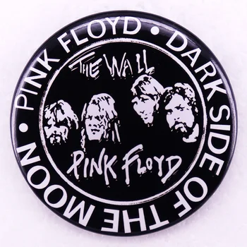 Кнопка Pinback английской рок-группы Музыкальный альбом Жестяные Значки-булавки Ювелирные изделия 58 мм