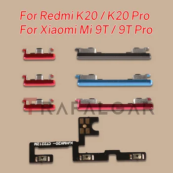 Кнопка регулировки Громкости Питания Для Xiaomi mi 9T Pro Redmi K20 Pro Включение выключение Гибкого Кабеля Боковые Клавиши Замена Запасных Частей