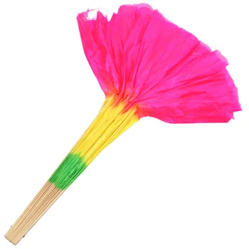 Красочный танцевальный веер, практичный складной веер, износостойкий вентилятор, декоративный ручной веер
