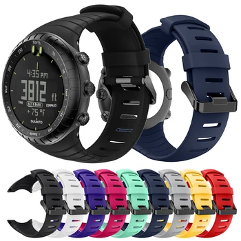 Мягкий Силиконовый Ремешок-браслет Для Suunto Core Wristband Сменный Ремешок Для часов SUUNTO Core Frontier/Classic SmartWatch Band