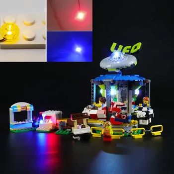 Набор USB-ламп для конструктора Lego 31095 Fairground Carousel Blocks Building Set - (Модель LEGO В комплект не входит)