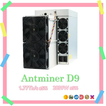 Новый Asic-майнер Antminer D9 1770Gh/s В наличии На Складе 2839W Crypto Mining Machine Server, доставка DHL