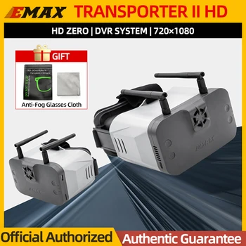 НОВЫЙ EMAX Transporter II 2 HD FPV Очки 720×1080 4,45 Дюйм(ов) Экран Антенна HDZero Goggle Шлем Для RC FPV Дрон Квадрокоптер