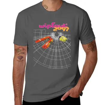 Новый Wipeout 2097 - футболка с обложкой для игры, летний топ, футболки на заказ, милые топы, дизайнерские футболки для мужчин