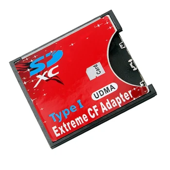 Новый чехол для карт SD-CF Поддерживает беспроводной WIFI адаптер SD-карты Type i для зеркальной камеры Red