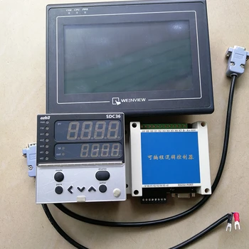 оборудование для экрана система управления машиной для импульсного прессования контроллер температуры сенсорного экрана логический контроллер PLC
