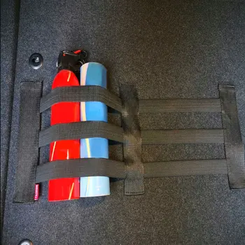 Органайзер для багажника автомобиля Эластичная фиксирующая лента Огнетушитель Резервуар для воды Разное Хранение Фиксирующая лента Аксессуары для хранения автомобилей