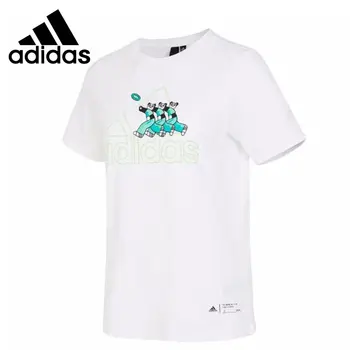 Оригинальная футболка Adidas CHINA BOS TEE, женские футболки, спортивная одежда с коротким рукавом