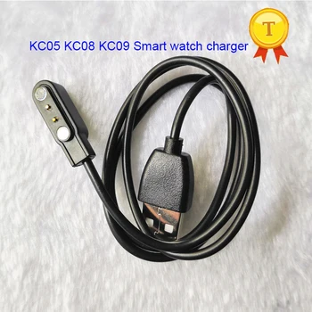 оригинальное 2-контактное зарядное устройство для смарт-часов KC05 KC08 KC09, телефонных часов, наручных часов, зарядных устройств с магнитной адсорбцией