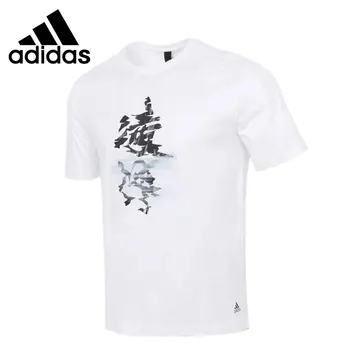 Оригинальные мужские футболки Adidas WJ T GFX STORY, новое поступление, спортивная одежда с коротким рукавом