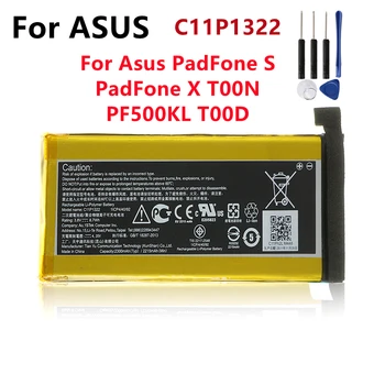 Оригинальный C11P1322 2300 мАч Новый Аккумулятор Для ASUS Padfone S X T00D PF500KL T00N Телефон Высокого качества + Номер для отслеживания