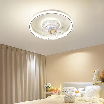 Освещение в спальне Светодиодная лампа для столовой и кабинета, Потолочный вентилятор с качающейся головкой, светильники