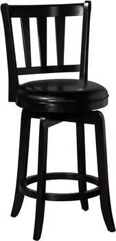Поворотный стул Hillsdale Presque Isle, высота стойки, черный