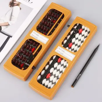 Портативный японский 13-значный столбик счетов, арифметический Соробан, вычисляющий школьный инструмент для изучения математики