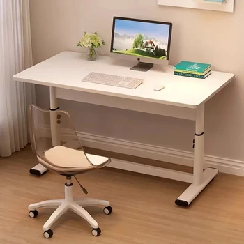 Регулировка Белых компьютерных столов Офисные Складные Компьютерные столы для приемной Рабочая Студенческая Офисная мебель