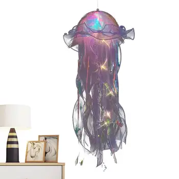 Светодиодный Светильник-Медуза DIY Jellyfish Light Лампа Портативная Атмосферная Декоративная Лампа DIY Подвесная Лампа И Декоративная Шаровая Лампа Для
