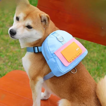 Семейный рюкзак для путешествий на открытом воздухе с рисунком кошки собаки, сумка для хранения высокого качества, аксессуары для украшения домашних животных.