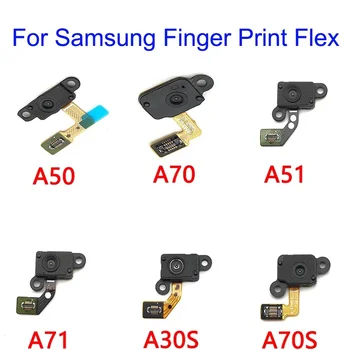 Сенсор отпечатков пальцев Flex Touch ID с кнопкой Home для Samsung A50 A70 A51 A71 A30S A70S