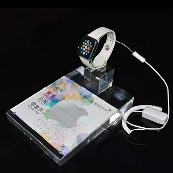 Смарт-Браслет С Противоугонной Подставкой Для Дисплея Apple Watch Alarm Прозрачный Акриловый