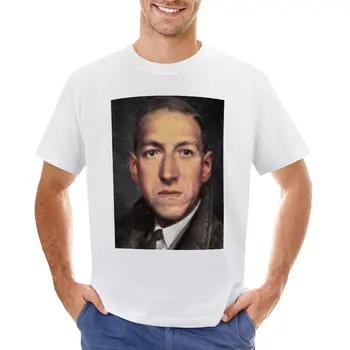 Футболка H.P. Lovecraft, обычная одежда в стиле каваи, мужская одежда