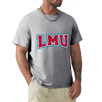 Футболка LMU Lions с животным принтом для мальчиков, корейская модная спортивная рубашка, мужская одежда