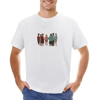 футболка the losers club с забавными обычаями, создайте свою собственную графику, корейские модные однотонные белые футболки для мужчин