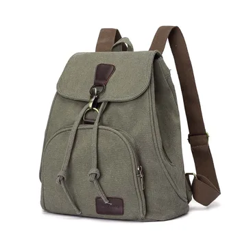 Холщовые рюкзаки, женская винтажная сумка, рюкзак для девочек-подростков, школьные сумки в стиле ретро, тканевый рюкзак рюкзак женский Mochila