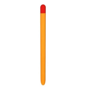 Чехол-карандаш для Samsung Galaxy Tab S7/S7Plus, защитный силиконовый чехол для планшета, стилус для сенсорной ручки, оранжевый